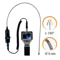 Видеоэндоскоп управляемый, 3.5", 1Мп, 1280x720, 1м, 6мм, 360° iCartool IC-V202