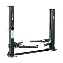 Двухстоечный подъемник с нижней синхронизацией, г/п 4т. KRW4DLM/220 KraftWell, Цвет: Cерый, Напряжение: 220