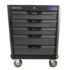 Тележка с 5 ящиками+ПОДАРОК инструмент 157 предметов KraftWell KRW-TTG+SET157