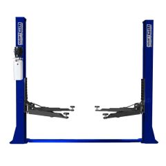 Подъемник двухстоечный KraftWell KRW4ML_blue с нижней синхронизацией, г/п 4т., Цвет: Синий