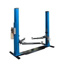 Подъемник двухстоечный Red Line Premium R240EBH_blue с нижней синхронизацией, г/п 4т.