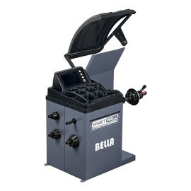 Балансировочный станок автомат с сенсорным дисплеем 7" KraftWell KRW245E