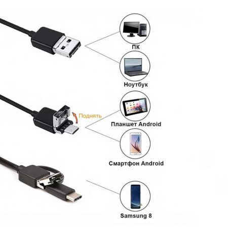 Видеоэндоскоп USB iCartool IC-V101, изображение 2