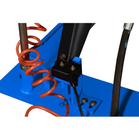 Подъёмник ножничный короткий г/п 3,6 т. KraftWell KRW360SU_blue, Цвет: Синий, Напряжение: 380, изображение 7