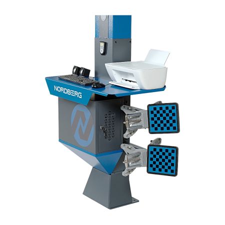 Стенд развал-схождения 3D четырехкамерный Nordberg C804, Цвет: Синий, изображение 5