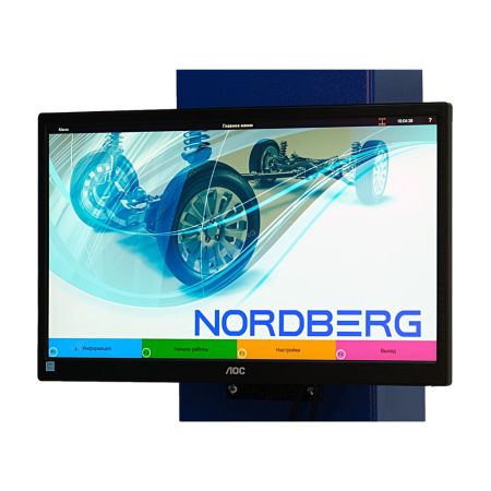 Стенд развал-схождения 3D четырехкамерный Nordberg C804, Цвет: Синий, изображение 9