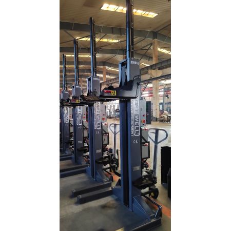 Колонны подкатные электрогидравлические, беспроводные г/п 4х5 т. KraftWell KRW4C5.5, изображение 4