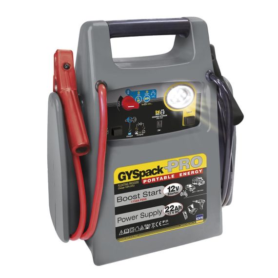 026155 GYSpack PRO Пусковое устройство (12V, 600А/1750A) GYS 26155