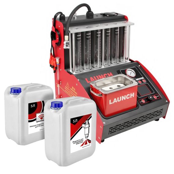 Стенд для теста и чистки форсунок Launch CNC 603A, изображение 4
