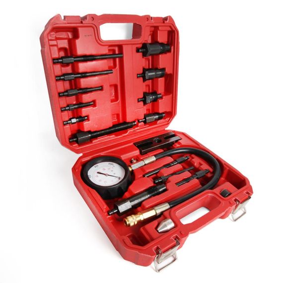 Компрессометр дизельный с комплектом адаптеров Car-Tool CT-H001