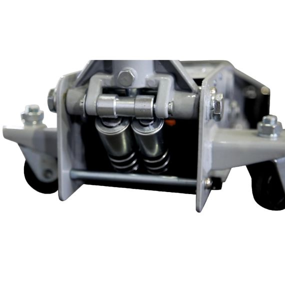 Подкатной гидравлический домкрат г/п 3000 кг. KraftWell KRWFJ3D, Цвет: Cерый, изображение 4