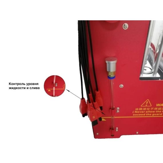 Стенд для теста и чистки форсунок Launch CNC 603A, изображение 3