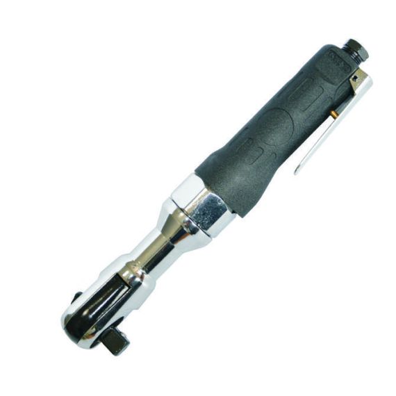 Пневматическая трещотка с набором головок 1/2", в кейсе KraftWell KRW12RW-T