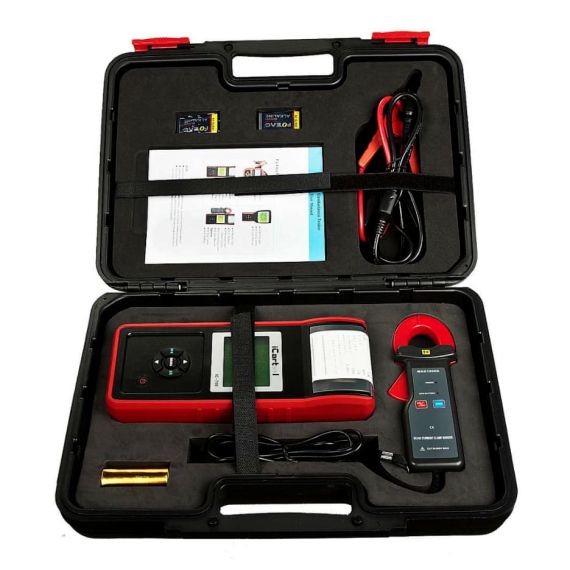 Тестер аккумуляторных батарей 12/24V  IC-700, изображение 4