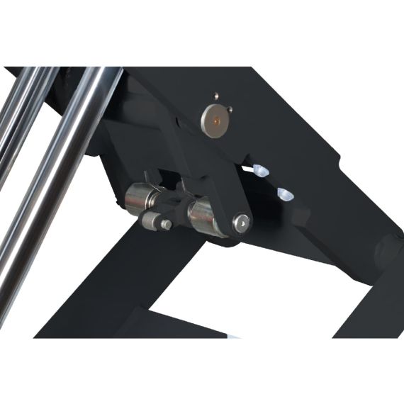 Подъёмник ножничный короткий г/п 3,5 т. KraftWell KRW350SF_blue, Цвет: Синий, Напряжение: 380, изображение 5