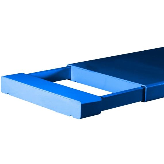 Подъёмник ножничный короткий г/п 3,6 т. KraftWell KRW360SU_blue, Цвет: Синий, Напряжение: 380, изображение 6