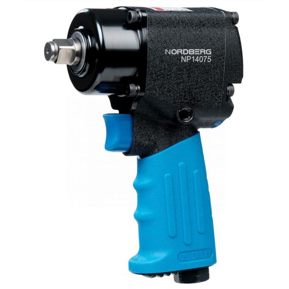 Пневматический гайковерт 1/2", 680 Нм, кейс + головки NP14075K, изображение 3