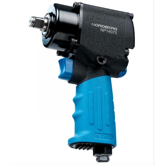 Пневматический гайковерт 1/2", 680 Нм, кейс + головки NP14075K, изображение 4