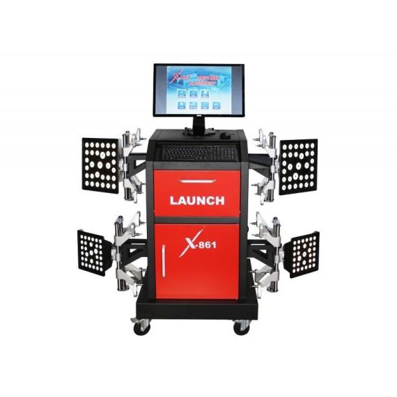 Стенд для развала-схождения 3D Launch X-861, изображение 3