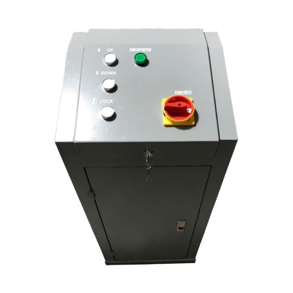 Подъемник ножничный короткий напольный, г/п 3 т. KraftWell KRW3FS/220, Цвет: Cерый, Напряжение: 220, изображение 4