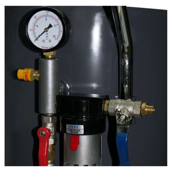 Пескоструйный аппарат 76 л. насыпной ODA-T06520C, изображение 4