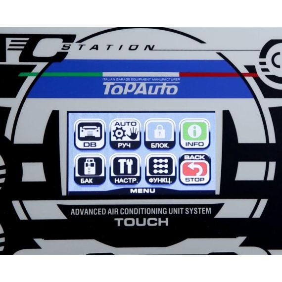 Автоматическая станция для заправки кондиционеров TopAuto RR800Touch, изображение 7