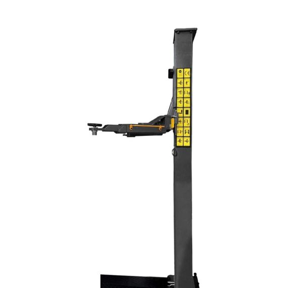 Подъемник двухстоечный, электрогидравлический KraftWell KRW4SLM/220 г/п 4т., Цвет: Cерый, Напряжение: 220, изображение 3