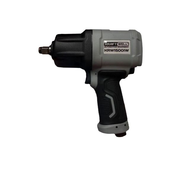 Гайковерт пневматический 1/2" с комплектом ударных головок KraftWell KRW1500IW-T, изображение 4