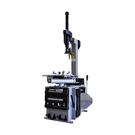 Шиномонтажный станок автоматический 10-24" KraftWell KRW24A/220, Цвет: Cерый, Напряжение: 220