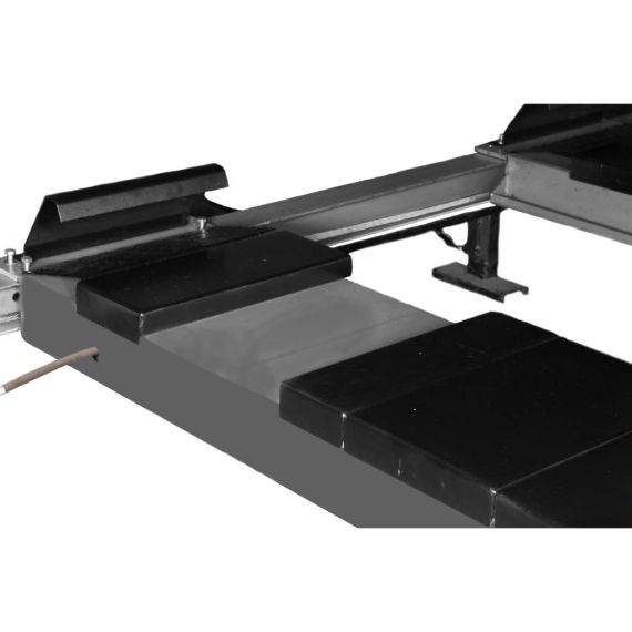 Подъемник четырехстоечный KraftWell KRW450AT платформы для сход-развала, г/п 4,5 т., изображение 2