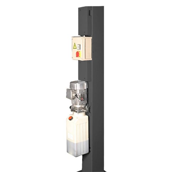 Подъемник четырехстоечный KraftWell KRW450AT платформы для сход-развала, г/п 4,5 т., изображение 5