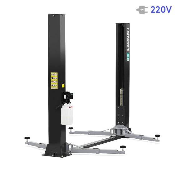 Подъемник двухстоечный Launch (ECO) TLT-240SB 220В, Цвет: Черный, Напряжение: 220
