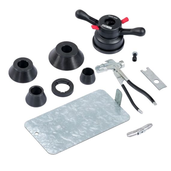 Балансировочный станок автомат с сенсорным дисплеем 7" KraftWell KRW245E, изображение 8