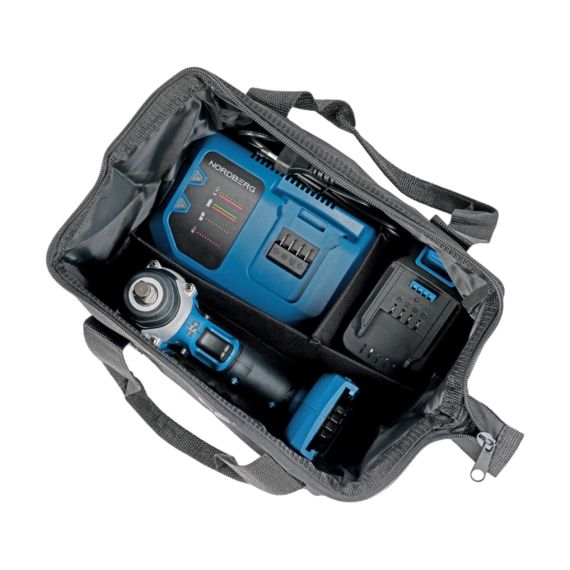 Гайковерт аккумуляторный 1/2", 300 Нм в чехле NE803K Nordberg, изображение 8