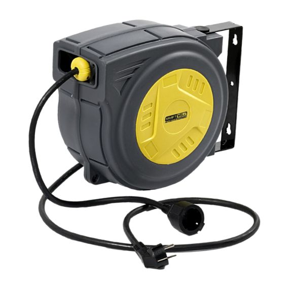 Катушка электрическая, 15 м., 220 В, 3х2,5 KraftWell KRW1731E1