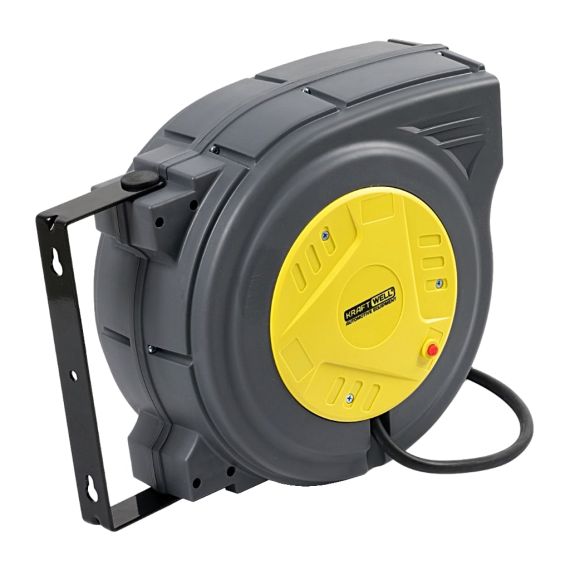 Катушка электрическая, 15 м., 220 В, 3х2,5 KraftWell KRW1731E1, изображение 4