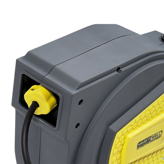 Катушка-удлинитель электрическая, 15 м., 220 В. KraftWell KRW1731E, изображение 2