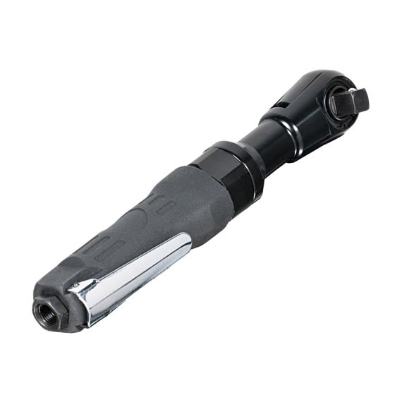 Пневматическая трещотка с набором головок 1/2", в кейсе KraftWell KRW12RW-T, изображение 2