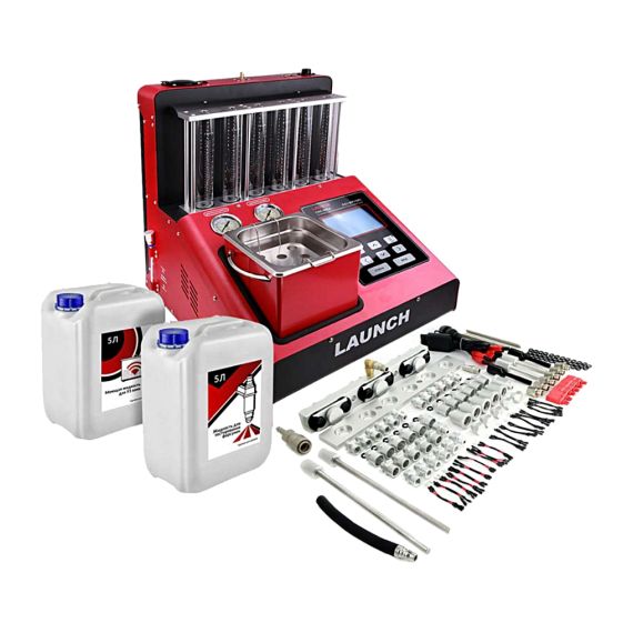 Стенд для очистки и тестирования форсунок Launch CNC-605A