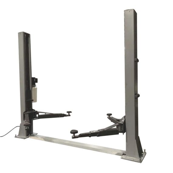 Подъемник двухстоечный KraftWell KRW4MXL (KRW4MLS) с нижней синхронизацией, г/п 4т., изображение 2