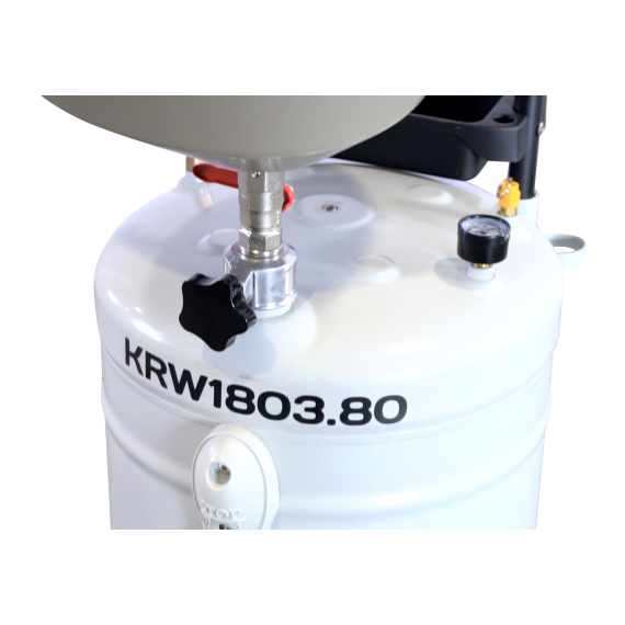 Установка для слива масла/антифриза KraftWell KRW1803.80, изображение 4