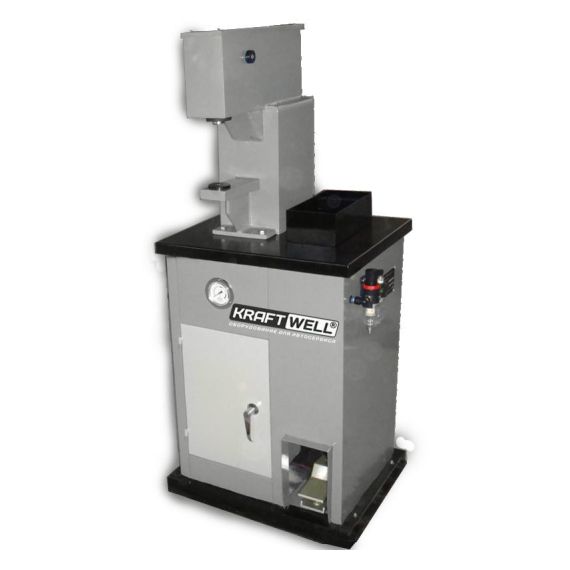 KraftWell KRW300 Станок для наклепки накладок на тормозные колодки (пневмо)