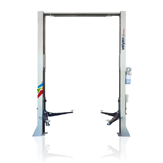 Подъемник двухстоечный Velyen 4EC1400 с верхней синхронизацией, г/п 5,5т.