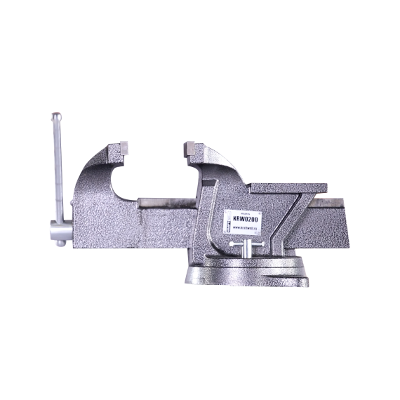 KraftWell KRW0200 Тиски слесарные вращающиеся 200 мм