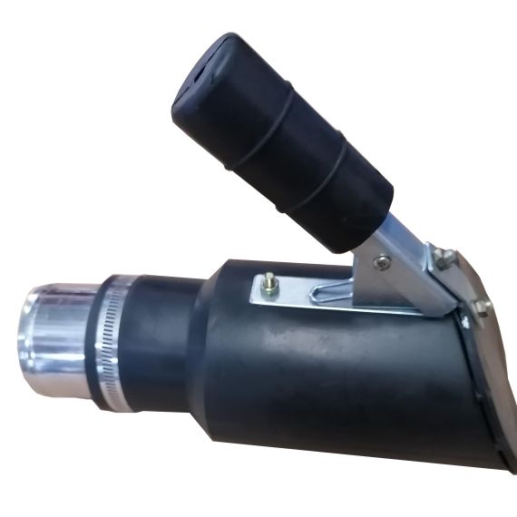 KraftWell KRW-EN-127X Насадка газоприемная круглая с наклонной крышкой 127 мм