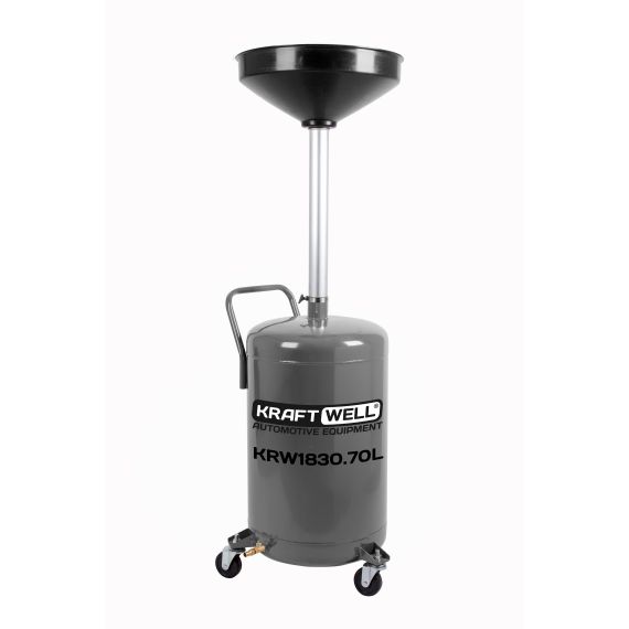 Установка для слива масла KraftWell KRW1830.70L