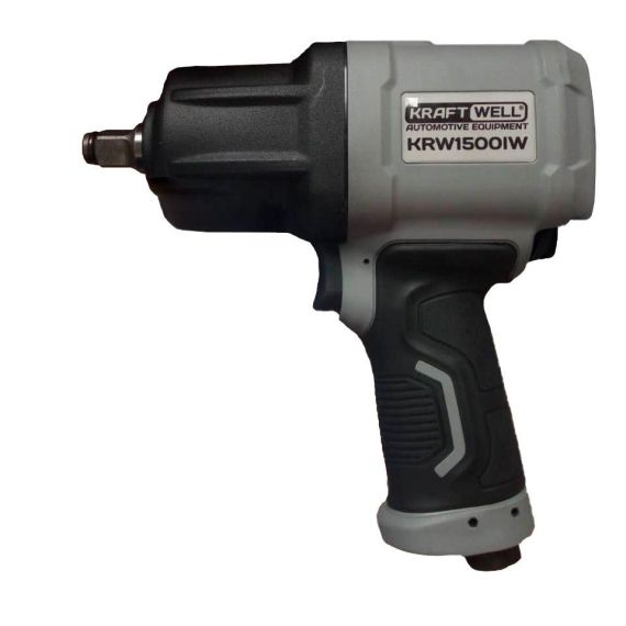 Гайковерт пневматический ударный 1/2", 1500 Нм KraftWell KRW1500IW